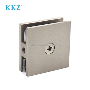 Soporte de Esquina CRL SGC186 Cuadrado de Latón Cromado <span class=keywords><strong>para</strong></span> Puerta de <span class=keywords><strong>Ducha</strong></span>, Abrazadera Fija de 90 Grados de Pared a <span class=keywords><strong>Vidrio</strong></span> - Product Image 4