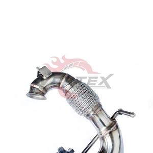 Sistema de Escape de Acero Inoxidable de Alto Rendimiento Vortex, Pulido a Espejo, 1.5 mm, para Mercedes-Benz SMART W453 1.0 0.9T 2016-2025 - Product Image 5