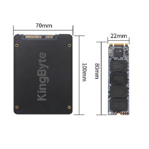 ฮาร์ดดิสก์ M2 NGFF SATA 6กิกะไบต์/วินาทีอินเตอร์เฟซ480เมกะไบต์/วินาทีผิวนอกโลหะภายในความเร็วสูงสำหรับจัดเก็บข้อมูลแล็ปท็อป - Product Image 1