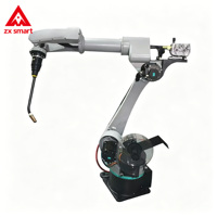 Machine de soudage laser robotisée MIG à six axes, contrôlée par PLC industriel, entraînée par moteur, haute puissance, avec boîte de vitesses EFORT