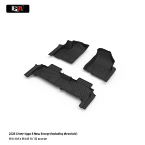 Tapis de voiture GA toutes saisons imperméables en TPE de 3 mm d'épaisseur, 3 pièces, pour Chery Tiggo8 2025 - Product Image 2
