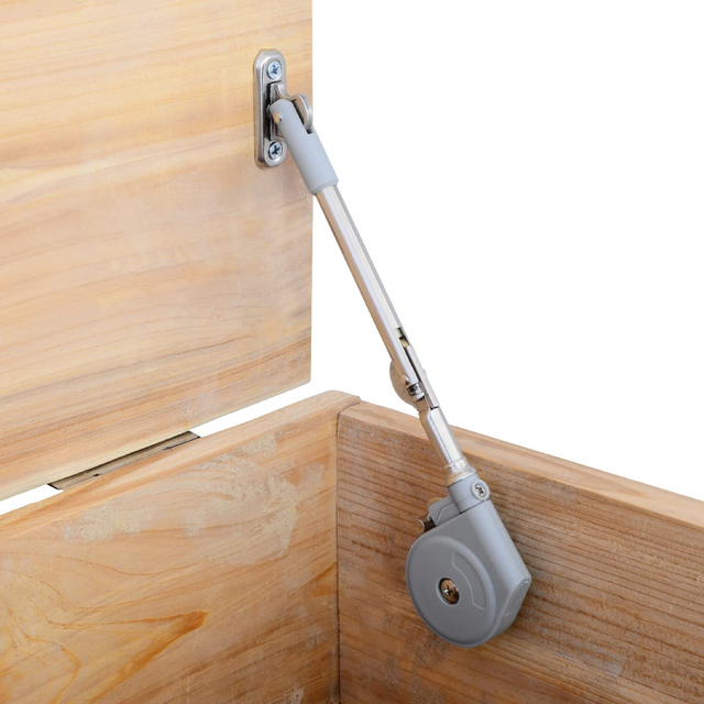 Lid Support Hinges for Wooden Toy Box, Storage Trunk & Benches, Made of Zinc Alloy, Safety & Heavy Duty