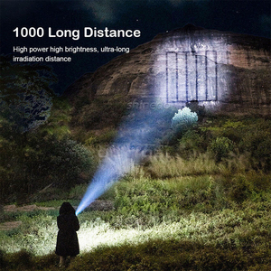 1200-5000 lumen đèn pin tay <span class=keywords><strong>LED</strong></span> <span class=keywords><strong>Torch</strong></span> ánh sáng đèn flash ngoài trời 1200 lumen XML T6/P50/P70 không thấm nước đèn pin Zoomable - Product Image 5