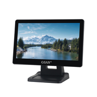 Monitor Táctil Industrial de 15.6 Pulgadas al por Mayor, Computadora Todo en Uno, Panel de Pantalla Táctil Capacitiva con Windows