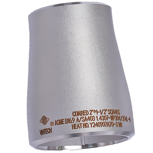 Vietnam hizo VINTECH ASME B16.9Acero inoxidable de alta presión 304/316 reductor concéntrico soldadura a tope FittingSmooth 1/2 "-12" - Product Image 5