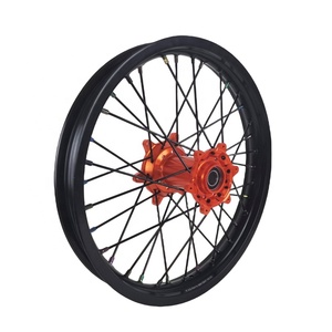 Ruedas de Aluminio Anodizado CNC para Motocross EXC/XC/SXF/XCF 21/19'', 125-450cc 2003-<span class=keywords><strong>2023</strong></span>, Alto Rendimiento - Product Image 5