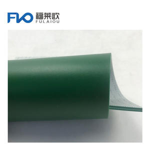 Yüksek esneklik standart yeşil 2 kat 2.0mm pvc konveyör bant - Product Image 2