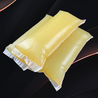 Adhésif thermofusible sensible à la pression pour panneau d'isolation de plancher chauffant rainuré