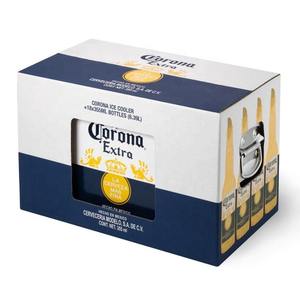 Nevera Portátil Metálica Retro Fumashi de 20L con Aislamiento, Logotipo de Corona Extra, para Camping, Pesca y Enfriamiento de Bebidas - Product Image 3