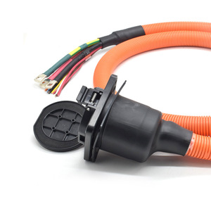 ชุดสายไฟเชื่อมต่อการชาร์จ EV ยาว 1 เมตร ฉนวน PVC ตัวนำทองแดงแท้ มาตรฐาน IP67 รองรับแรงดัน 600V - Product Image 5