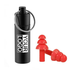 إلغاء الضوضاء مع الحالة المعدنية قابل لإعادة الاستخدام ، سدادات الأذن لإلغاء الضوضاء أثناء النوم ، منتج حماية السمع - Product Image 4