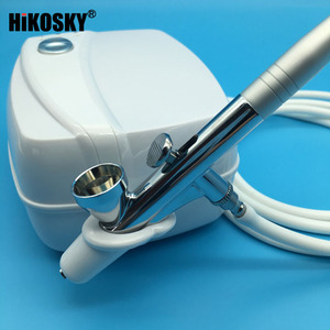 Chất Lượng Cao Hành Động Duy Nhất Airbrush Kit Cao Cấp Máy Nén Khí Bao Gồm Đa-Mục Đích Vẻ Đẹp Sơn Phun Súng Máy Hot Bán - Product Image 6