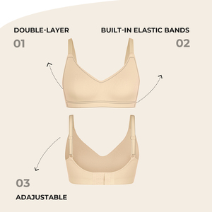 Stokta fabrika yeni tasarım dikişsiz vücut şekillendirici derin fincan sutyen gizlemek geri yağ kablosuz sutyen dikişsiz Shapewear sutyen kadınlar için - Product Image 4