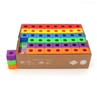 Accessoire de billard de haute qualité coloré 144 pc/boîte porte-craie de billard en plastique mallette de rangement pour queue de billard