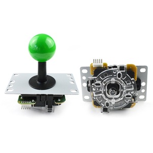 T9 จอยสติ๊กเกมคอนโทรลเลอร์แผงวงจร 5 พินคอนเนคเตอร์สำหรับพีซี อาร์เคดอุปกรณ์เสริมพร้อมปุ่มเทอร์โบ - Product Image 1