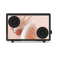 Boîte de haut-parleur lyrique transparente Haut-parleur de sortie énorme avec affichage des paroles Spotify Apple Music