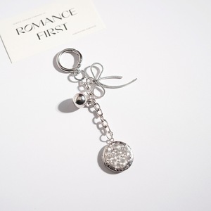 Personalized <b>Photo</b> <b>Keychain</b> Vintage Heart & Bow Design Insert Picture Holder Bag Charm Car Key Accessory Gift - Product Image 5