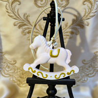 Diffuseur de parfum en pierre de gypse pour voiture et décoration intérieure, figurine de poney, aromathérapie, décoration DIY, jouet instable pour enfants de 14 ans et plus