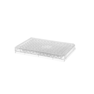 Micro-plaque de culture à 96 puits, fond en U transparent, traitée pour la culture cellulaire, consommable de laboratoire - Product Image 1