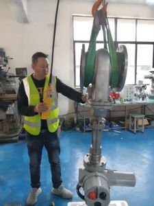 COVNA Série Z Inteligente Tipo Multi Turn Motorizado Válvula JIS 10K Flangeada Válvula De Porta Elétrica Válvula De Aço Inoxidável - Product Image 5