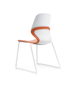 Cómodas sillas de plástico para reuniones de oficina, venta al por mayor, silla de entrenamiento apilable para sala de conferencias - Product Image 2