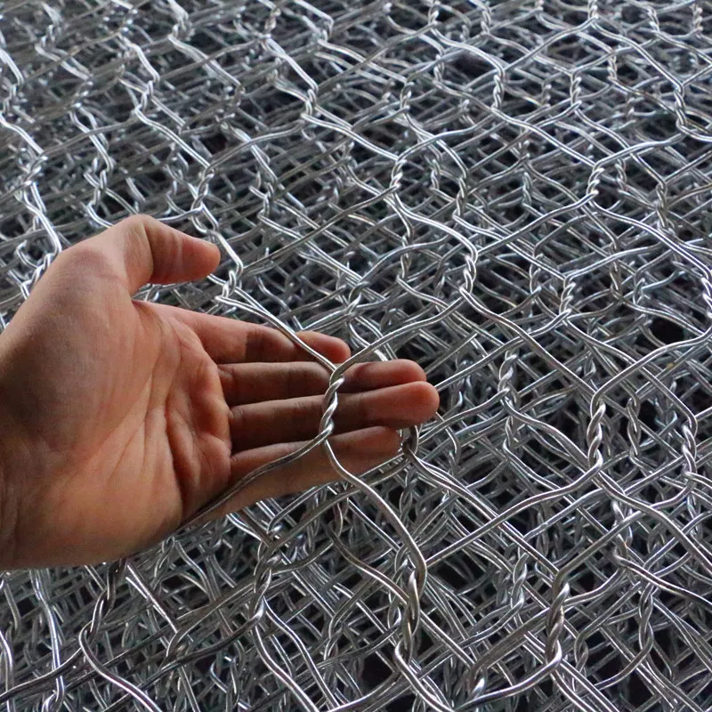Leadwalking rete metallica gabbione intrecciata in gabioni zincati cina 4.0*1.0*1.0 dimensioni filo esagonale zincato gabbione cestello