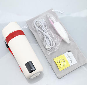 Pantalla LCD de 500ML, multifunción, Mini hervidor <span class=keywords><strong>pequeño</strong></span> de acero inoxidable, <span class=keywords><strong>termo</strong></span> eléctrico portátil para hervir y calentar <span class=keywords><strong>agua</strong></span> caliente - Product Image 6