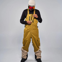 Pantalon de ski chaud imperméable de qualité supérieure pour homme, combinaison d'hiver une pièce pour l'extérieur, salopette anti-humidité pour femme
