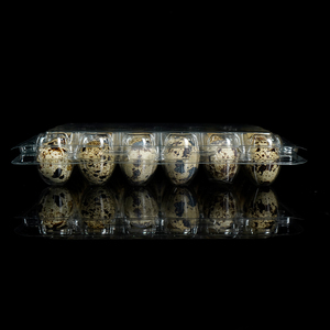 Hot bán 18 20 24 30 di động PET tái sử dụng trứng cút carton đóng gói hộp cho trứng cút - Product Image 4