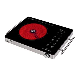 Portable 1 Burner Waterproof Infrared Cooker Hob Stove Electric Ceramic Cooker Induction Infrared Cooker
