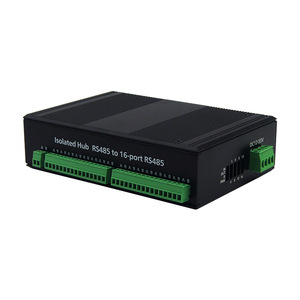 Répartiteur de répartiteur de RS-485 industriel <span class=keywords><strong>1</strong></span> entrée 16 sorties Rail Din <span class=keywords><strong>HUB</strong></span> <span class=keywords><strong>RS485</strong></span> - Product Image 1