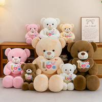 Grosir Pabrik Boneka Beruang Teddy Besar Lembut Lucu Memegang Hati untuk Hadiah Ulang Tahun Anak, Hari Valentine, Dekorasi Pernikahan, Festival