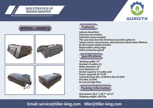 Cần Bán Chổi Quét Dọn Công Suất Thủy Lực Đính Kèm Mới Có Xô Cho Máy Xúc Trượt - Product Image 6