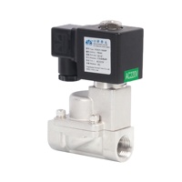 Yongchuang YCH21 haute pression 12v 24v dc haute pression en acier inoxydable électrovanne d'eau 220v ac pour le contrôle du feu