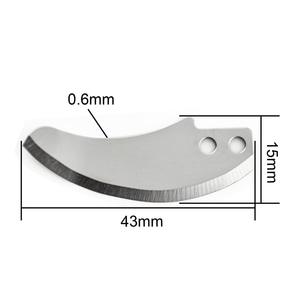 Lama da Taglio in Acciaio Inox 86x35x0,6mm per Tritatutto, Tritacarne e Affettatrice di Verdure - Product Image 4