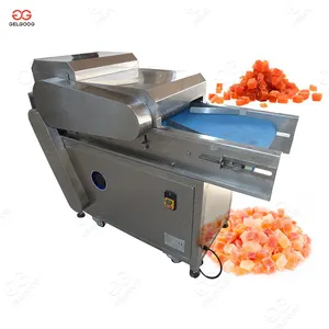 Cortador de dados de fruta en conserva, máquina de corte de Mango Seco, precio