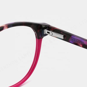 Gafas Redondas de Acetato, Certificadas ISO9001, Material Ligero, Comodidad para Uso Prolongado en la Empresa y Durante Actividades - Product Image 6