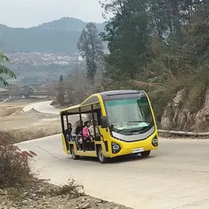 Popular nuevo diseño de buena calidad Parque de Atracciones escuela viaje eléctrico turismo autobús de pasajeros