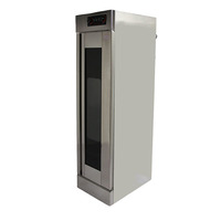 Peralatan Dapur Toko Roti Kabinet Proofer Komersial Mesin Proofer Listrik untuk Adonan Roti Oven Fermentasi Kue Stainless Steel