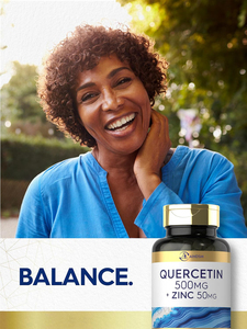 Cápsulas de Quercetina Orgánica y Bromelina, Cápsulas de Extracto de Quercetina para la Defensa Inmunológica, Mejoran la Salud Respiratoria, Cápsulas de Quercetina y Zinc - Product Image 6