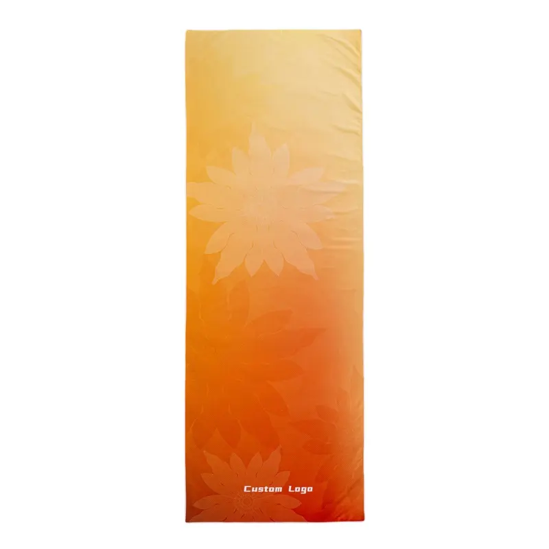 Custom Yoga Towel 200gsm400gsm Sports Outdoor Sweat Absorption Microfiber Yoga Towel Mat Cover