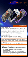 QBUY D40 MAX Android Handheld-Videospielkonsole WLAN Online-Kampf 5000 mAh 4-Zoll-Bildschirm Retro Tragbare Pocket-Gaming-Player