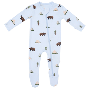Bamboe zachte romper babykleding effen kleur 2-weg rits romper baby jumpsuit playsuit baby fabrikant - Product Image 2