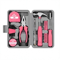 Boîte à outils multifonctionnelle pour la maison, kit complet de quincaillerie, ensemble complet, clé à molette réglable en acier au carbone de haute qualité