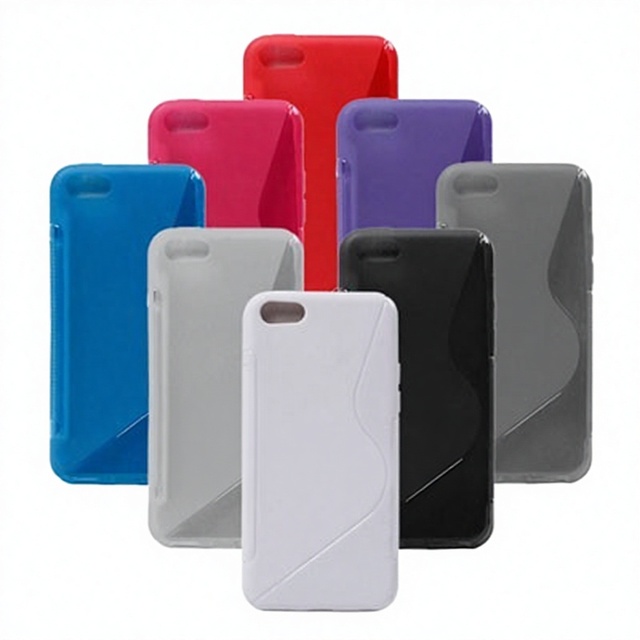 LONGOOD Pure Color Soft TPU Silicone Waterproof Sports Design Fashion Phone Case for for 5C (8 Colors)