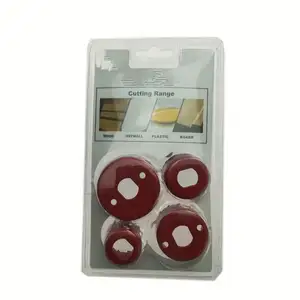 6 Pieces Professional Wood Drywall Plastic Board Working Hole Saw Set