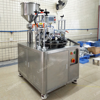 Machine de remplissage et de scellage de tubes à ultrasons LIENM pour le remplissage et le scellage de tubes cosmétiques pour crème pour les mains