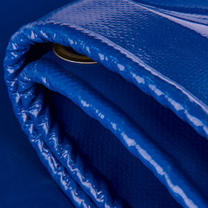 Bâche en tissu extérieur Tissu enduit de PVC imperméable UV Bâche anti-âge tissée Bâche en plastique pour étang à poissons - Product Image 3