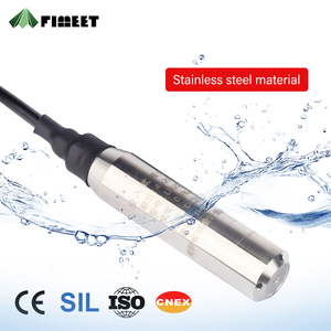 Industriële IP68 roestvrijstalen onderwater niveaumeter hoge nauwkeurigheid 12-28VDC helder water putniveaumeter - Product Image 2