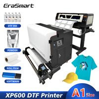 Imprimante DTF professionnelle Erasmart A1 60 cm avec agitateur et sécheuse, machine d'impression de t-shirts pour les petites entreprises, prête à l'emploi